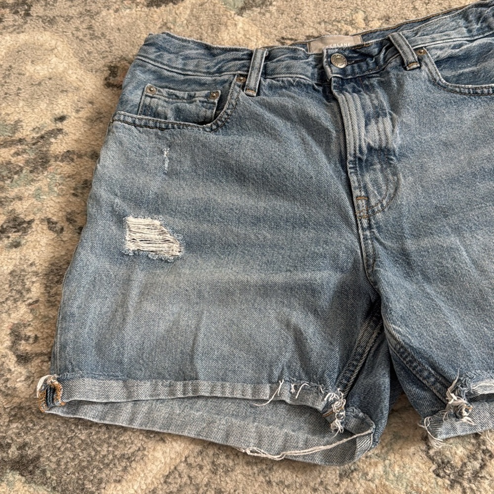 Everlane Organic Cotton The Denim Jean Shorts - Picture 2 of 13